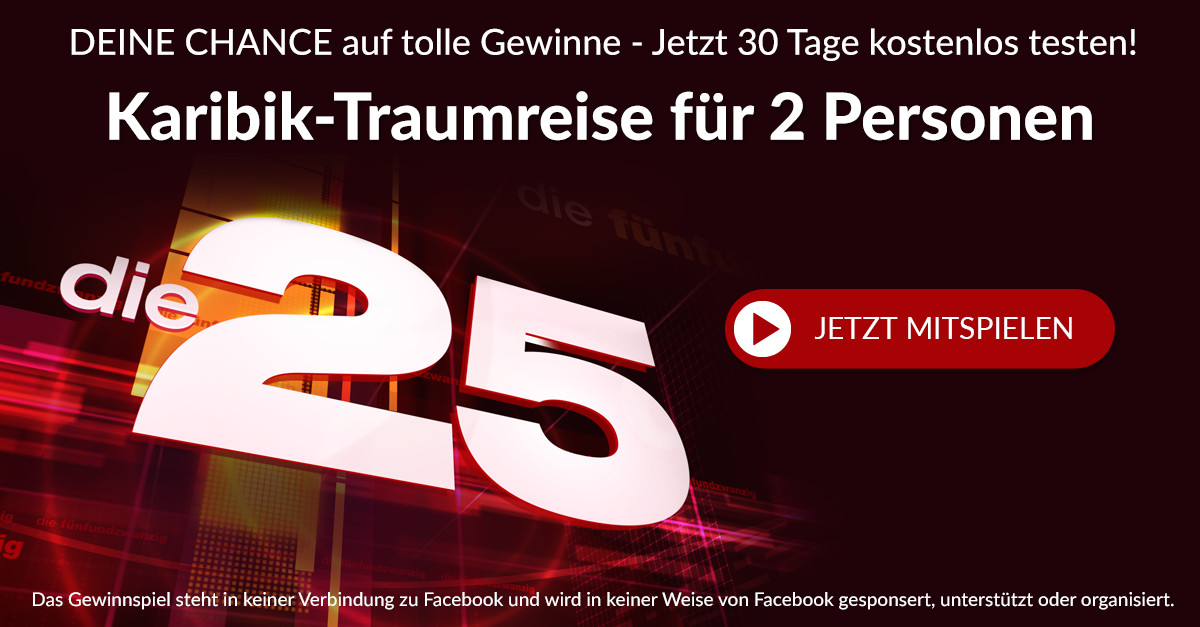 Rtl Die 25 Gewinnspiel Jetzt Teilnehmen Winario