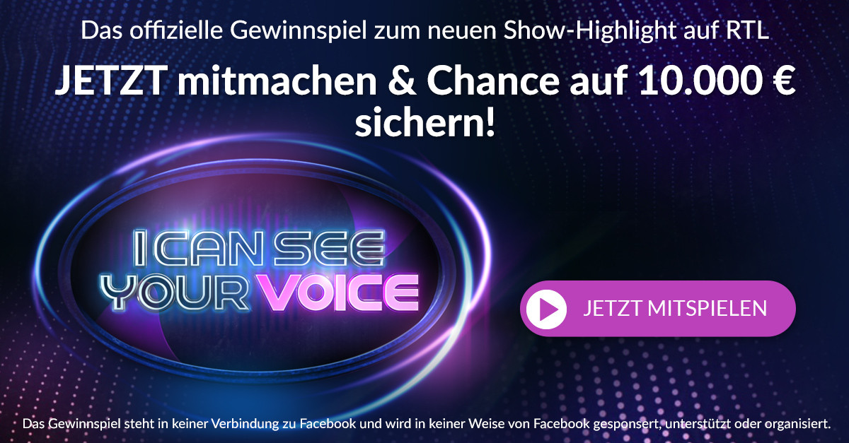 I Can See Your Voice Deutsch