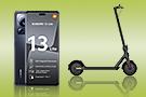 Xiaomi 13 Lite Smartphone 5G (black) & Xiaomi Electric Scooter 3 Lite (black) bei winario zu gewinnen! gewinnen