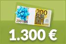 Geld gewinnen: 1.300 Euro Extrageld bei winario! gewinnen